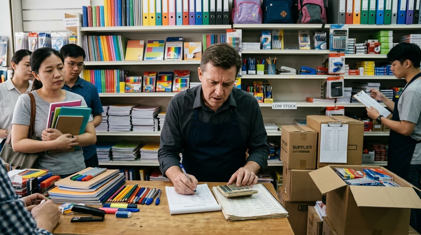 Real Challenges Stationery Store Owners